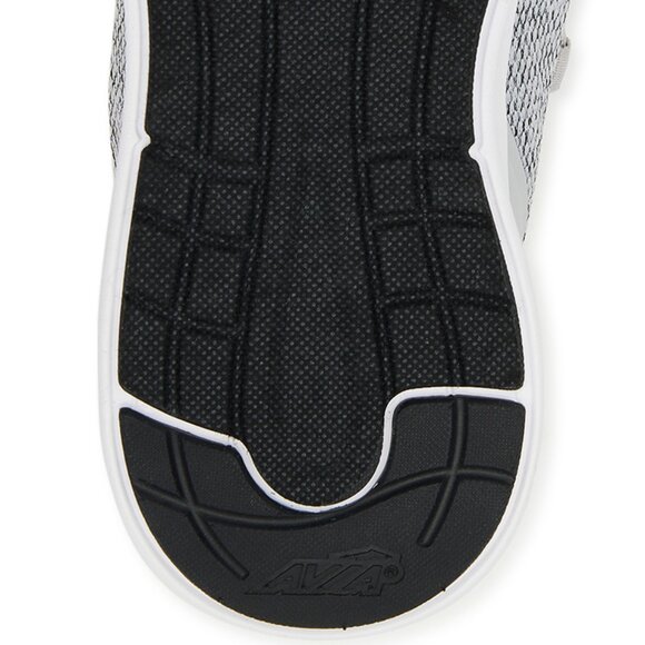 Womens Comfortable Memory Foam Lightweight Trainer Sneakers Avia Knit Gray - Picture 7 of 8